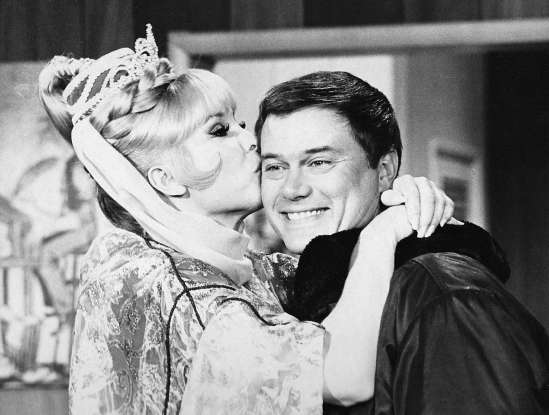 8. Which 60s show features a 2000-year-old genie and an astronaut?