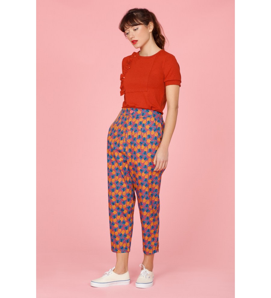 Pineapple Print Trousers Pineapple Print Trousers