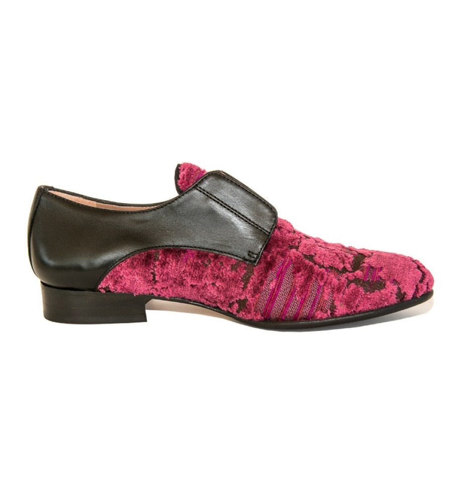 Austin Fuchsia Velvet Brogues Austin Fuchsia Velvet Brogues