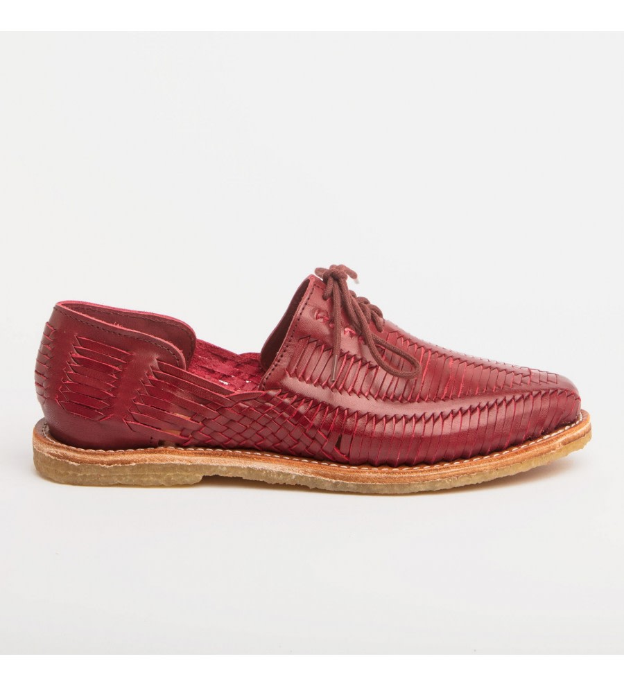 Benito Red Woven Loafers Benito Red Woven Loafers