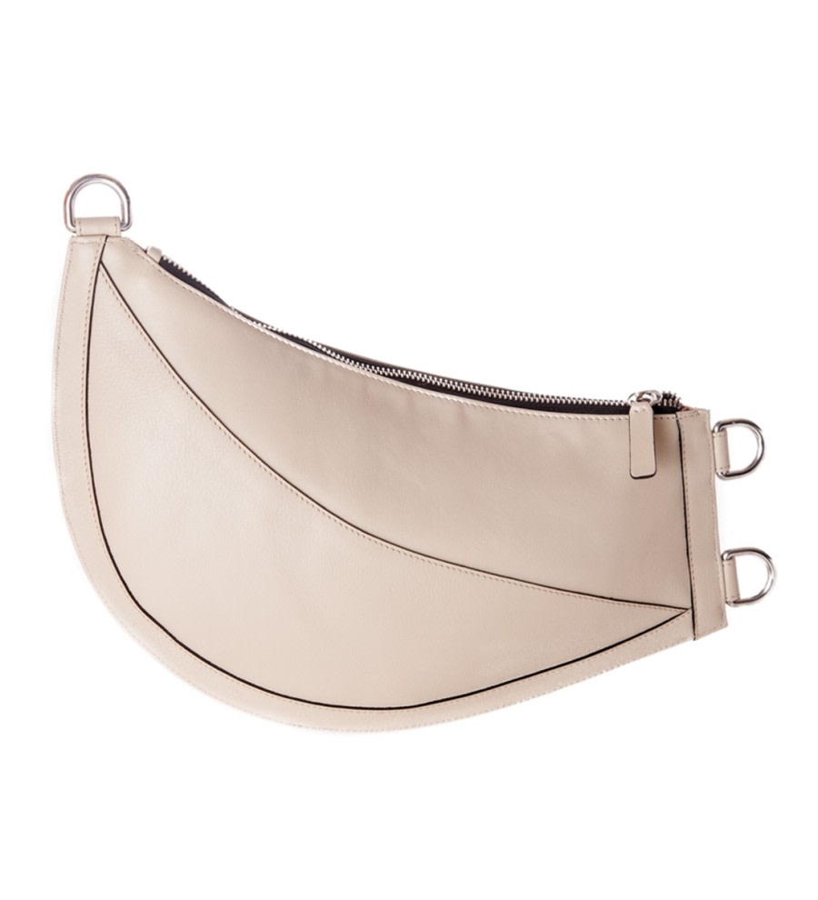 Cuerno White Leather Clutch Cuerno White Leather Clutch