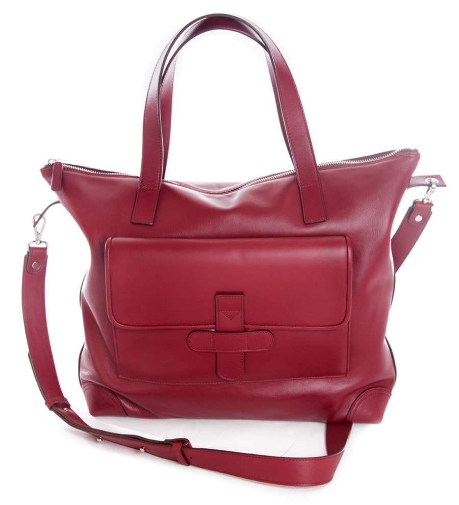 Bordeaux Leather Shoulder Bag Bordeaux Leather Shoulder Bag