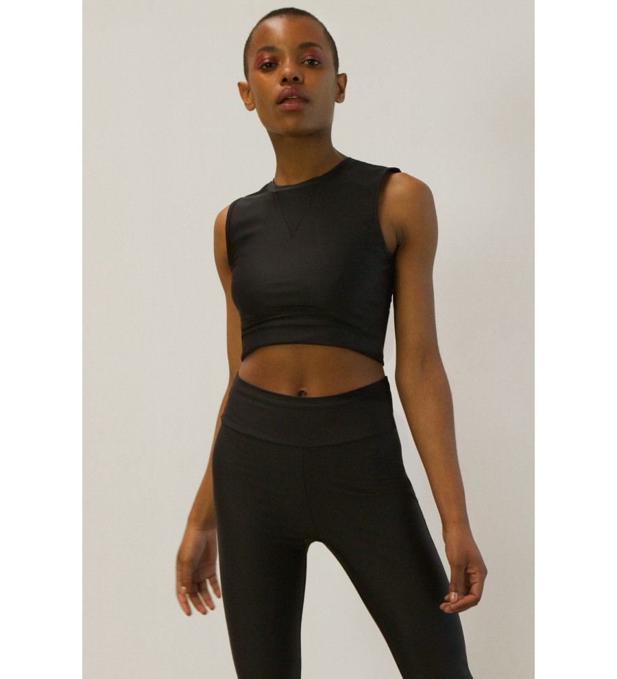 Black UPF 50+ Sports Bra Black UPF 50+ Sports Bra