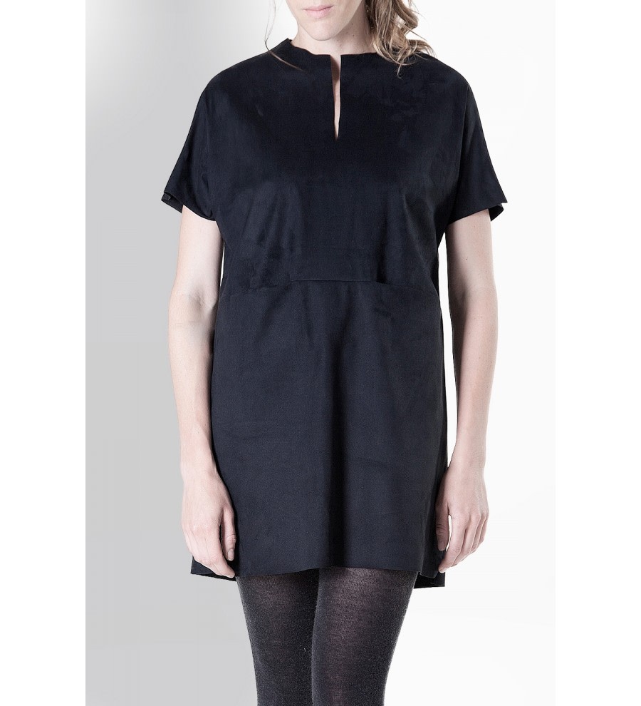 Coco Black Suede Dress Coco Black Suede Dress