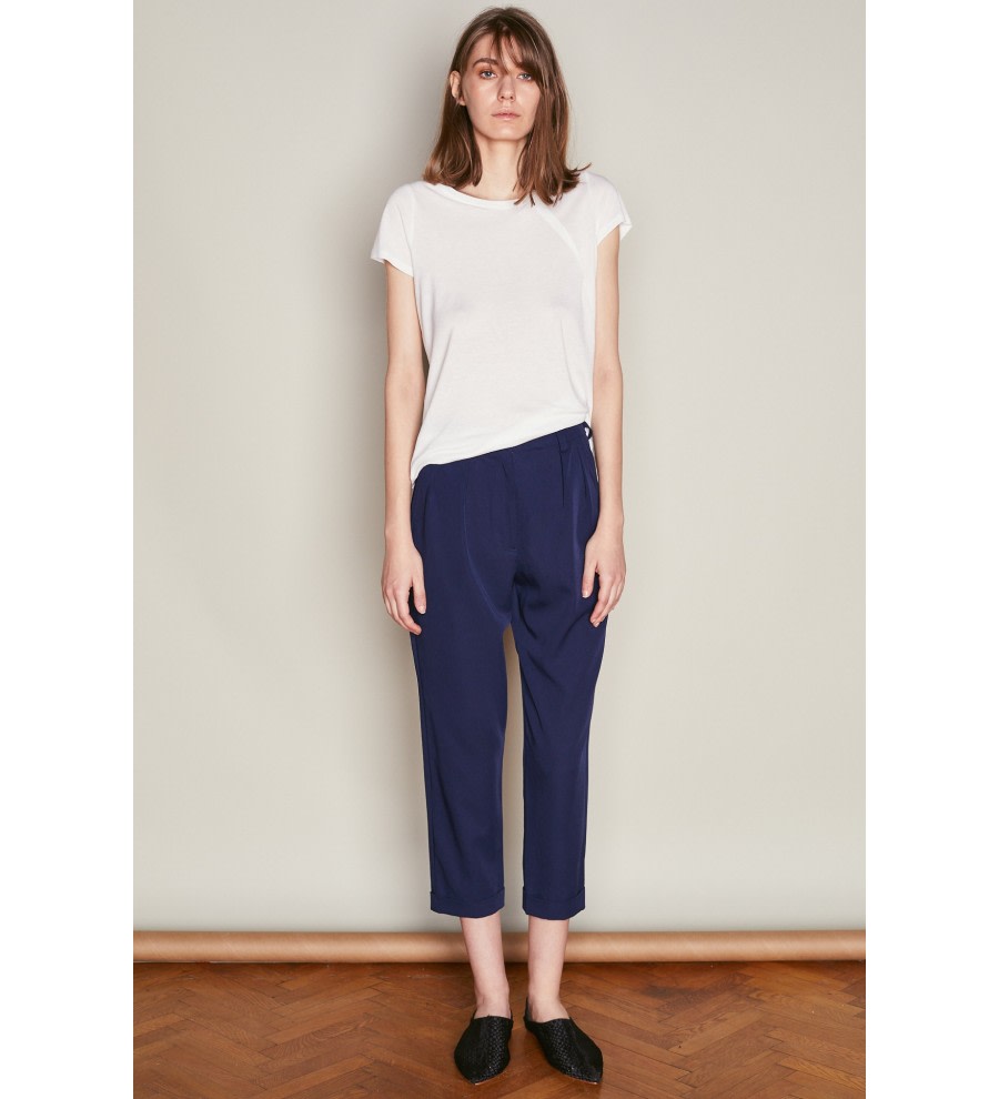 High-Waisted Pleated Trousers High-Waisted Pleated Trousers