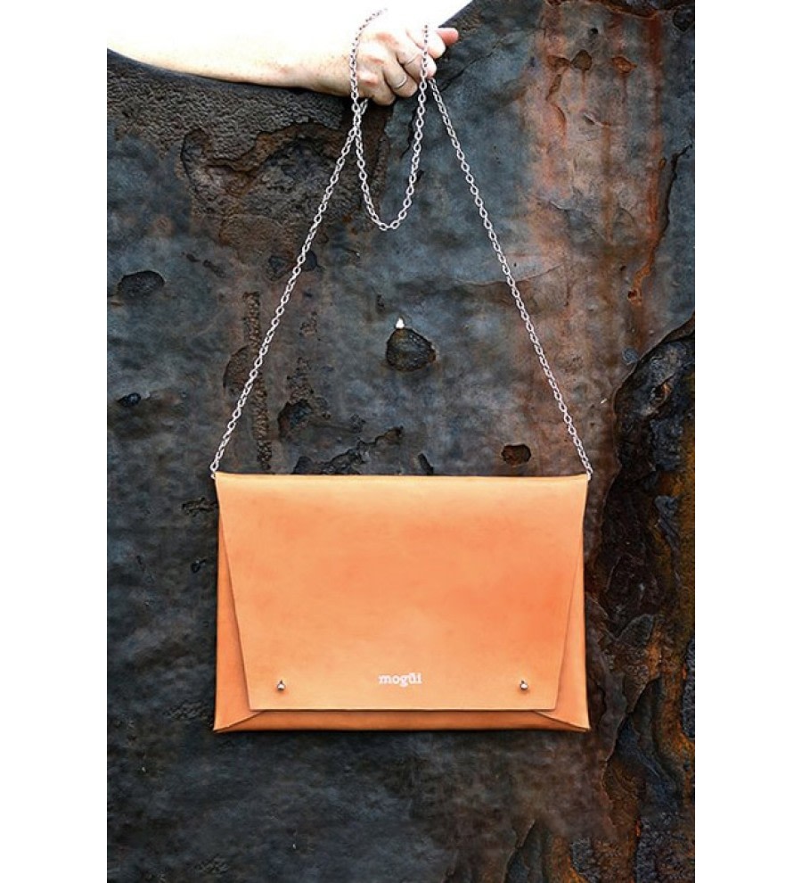 leather envelope clutch bag