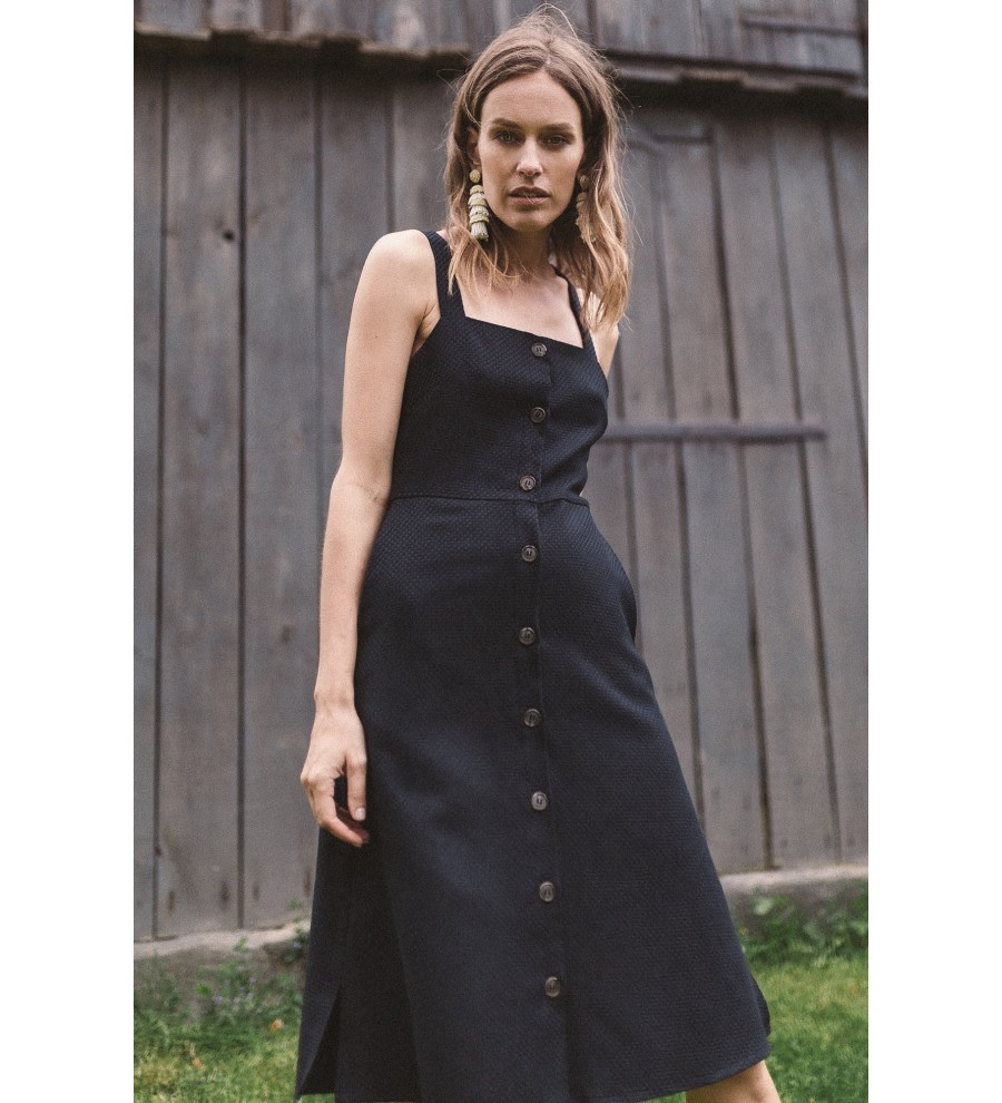 Luca Organic Cotton Strap Dress Luca Organic Cotton Strap Dress