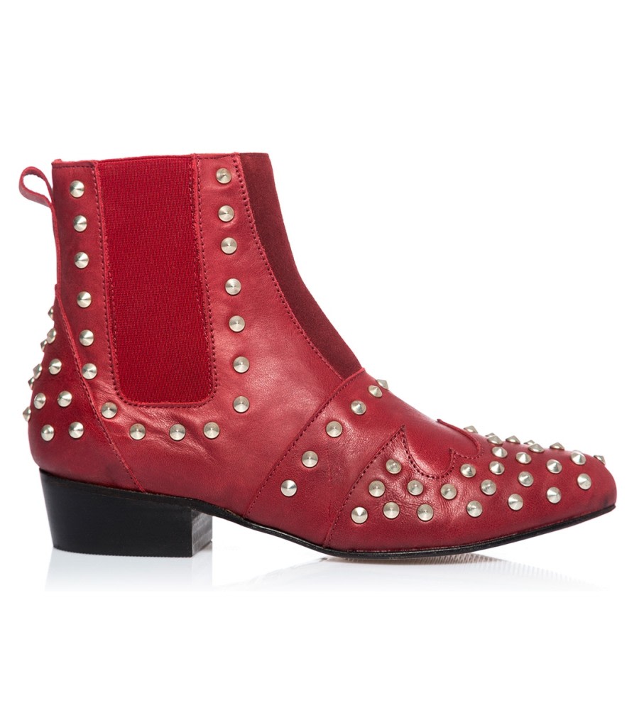Studded Leather Chelsea Boots Studded Leather Chelsea Boots