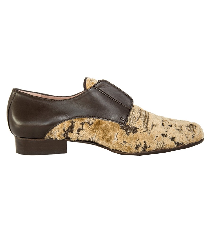 Austin Sand Velvet Brogues Austin Sand Velvet Brogues