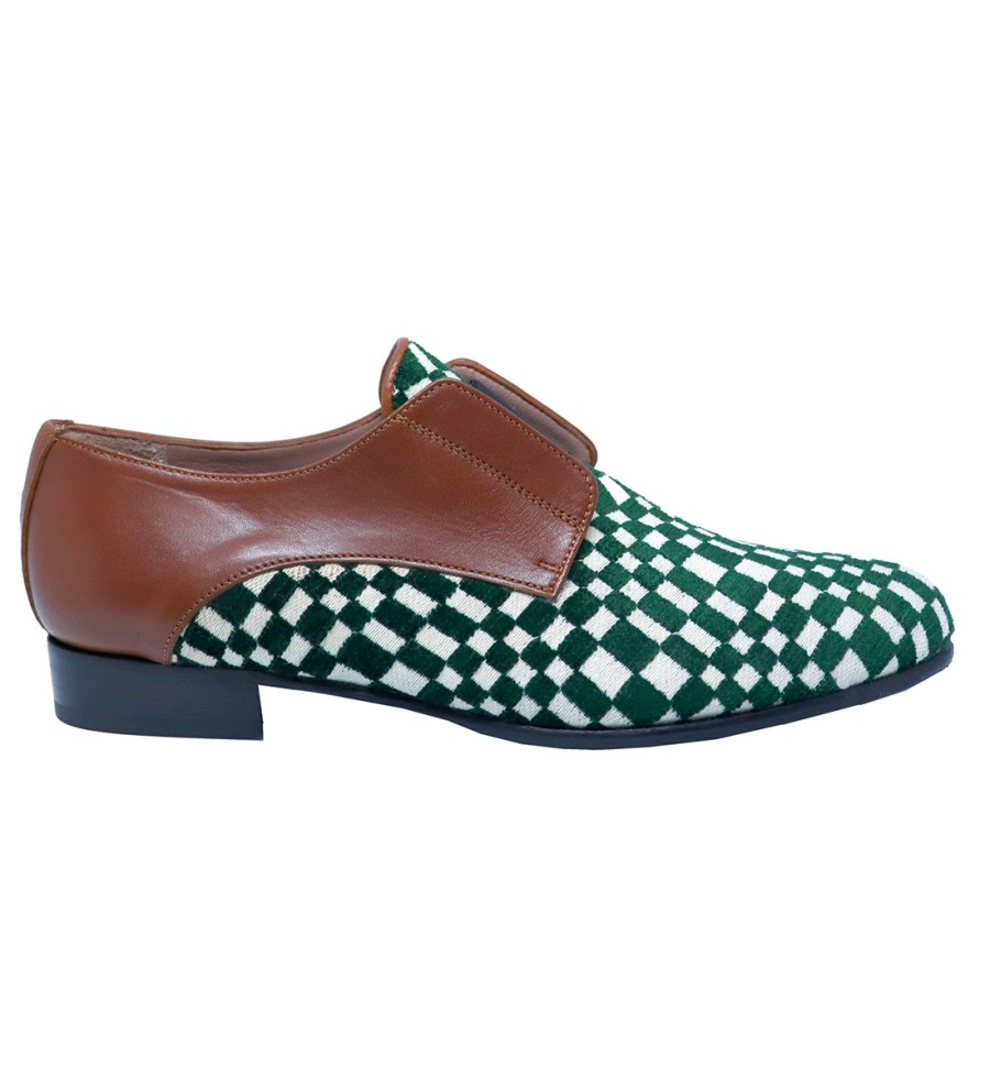 Austin Green Velvet Brogues Austin Green Velvet Brogues