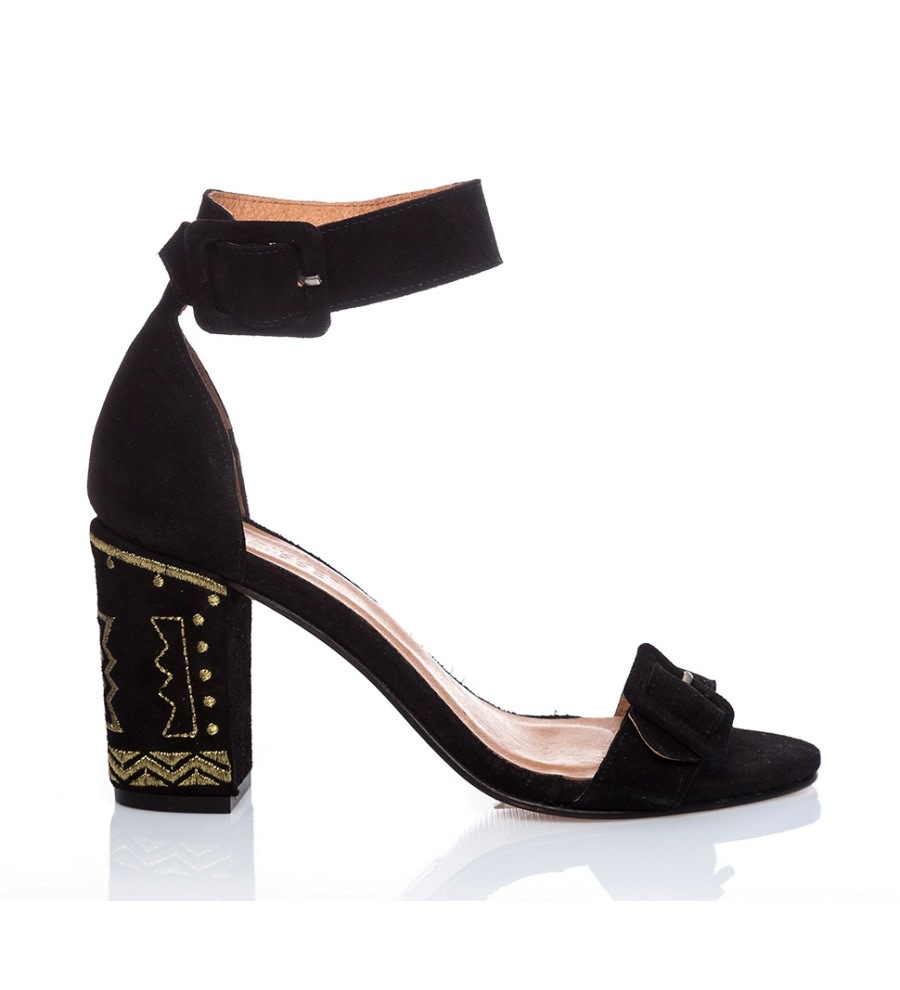 Black Ankle Strap Sandals Black Ankle Strap Sandals