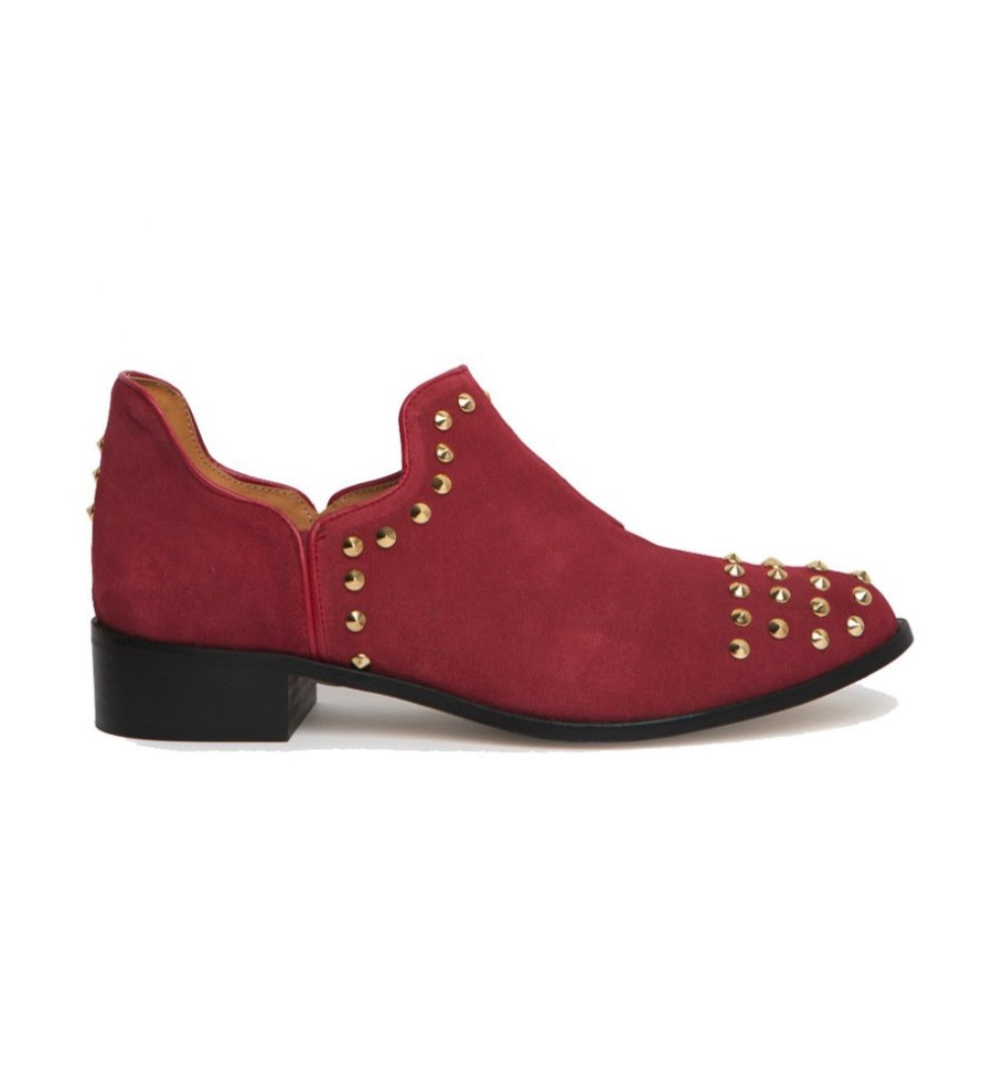 Studded Cut-Out Ankle Boots Studded Cut-Out Ankle Boots