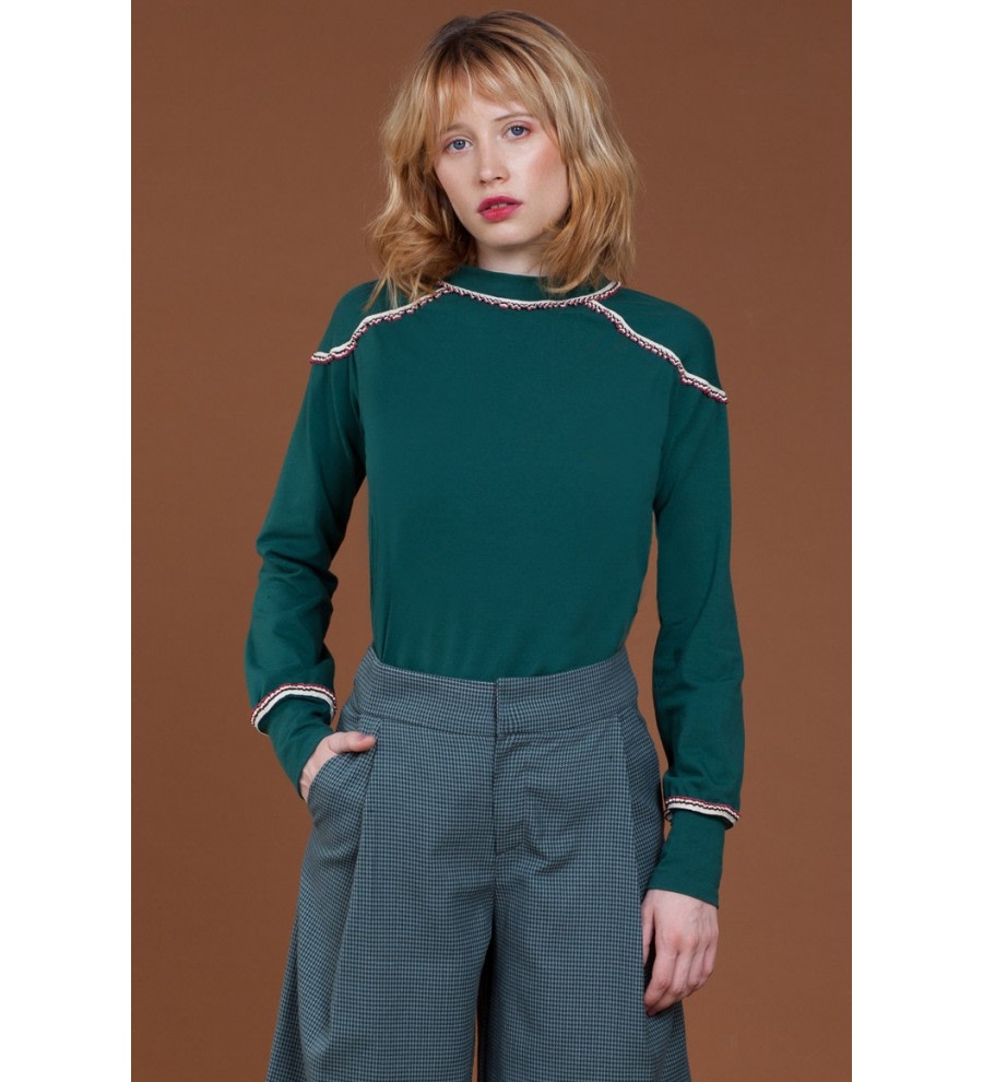 Watercolor Long-Sleeve Top Watercolor Long-Sleeve Top