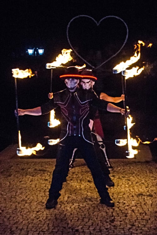 Svatební ohnivé efekty 6 – Firelovers