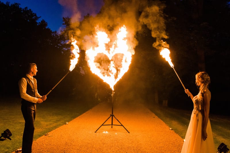 Svatební fireshow 1 – Firelovers