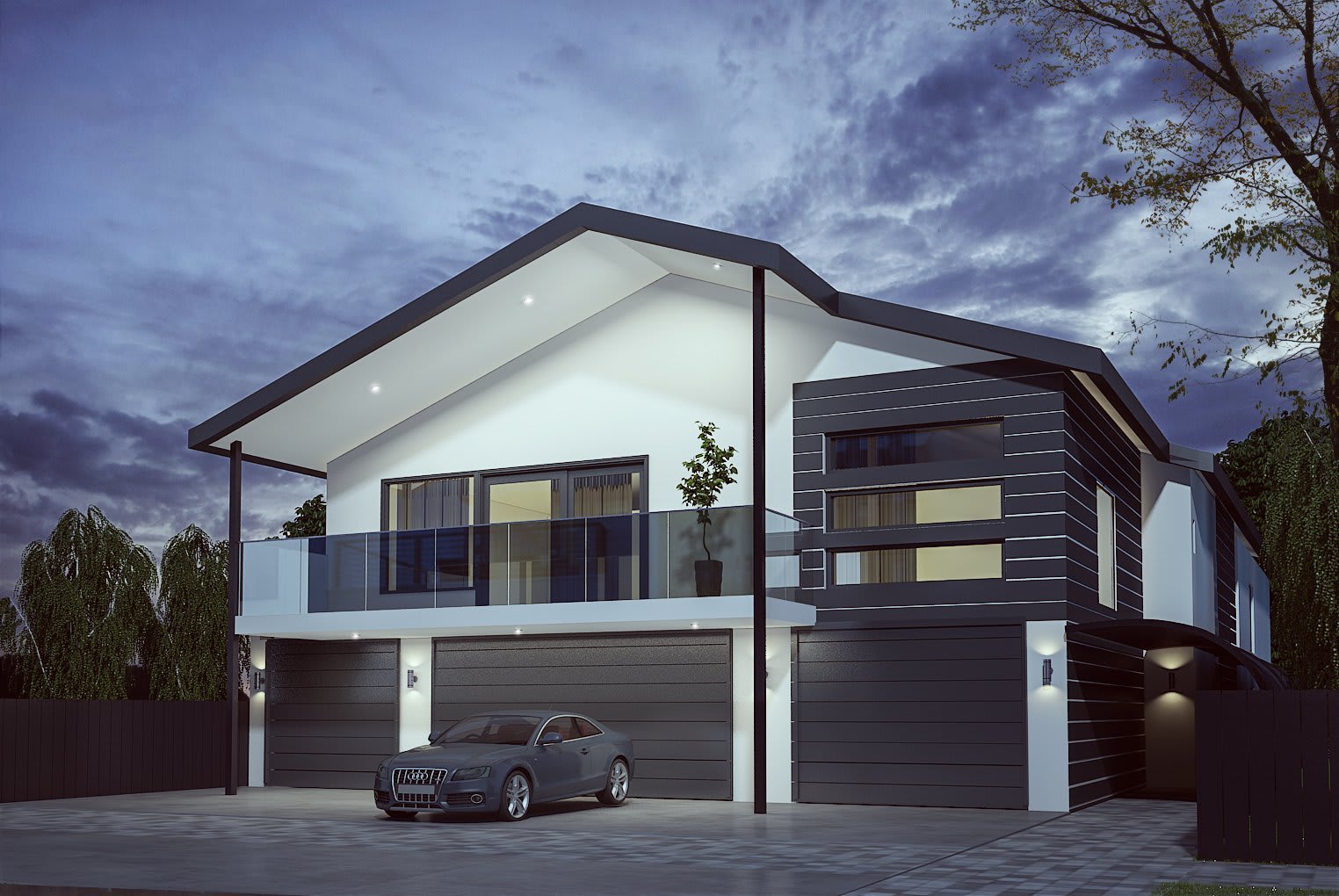 Exterior render 5 SDA Property