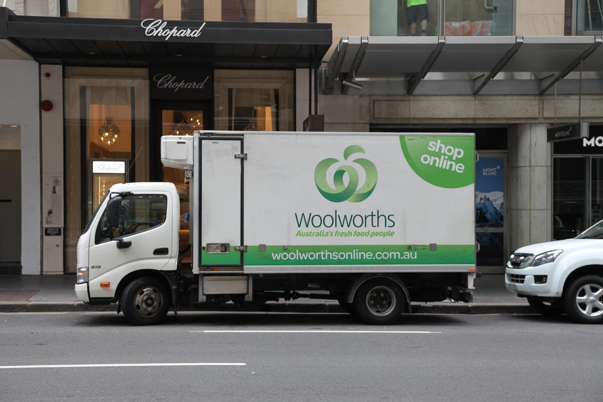 woolworths-delivery-truck NDIS Delivery