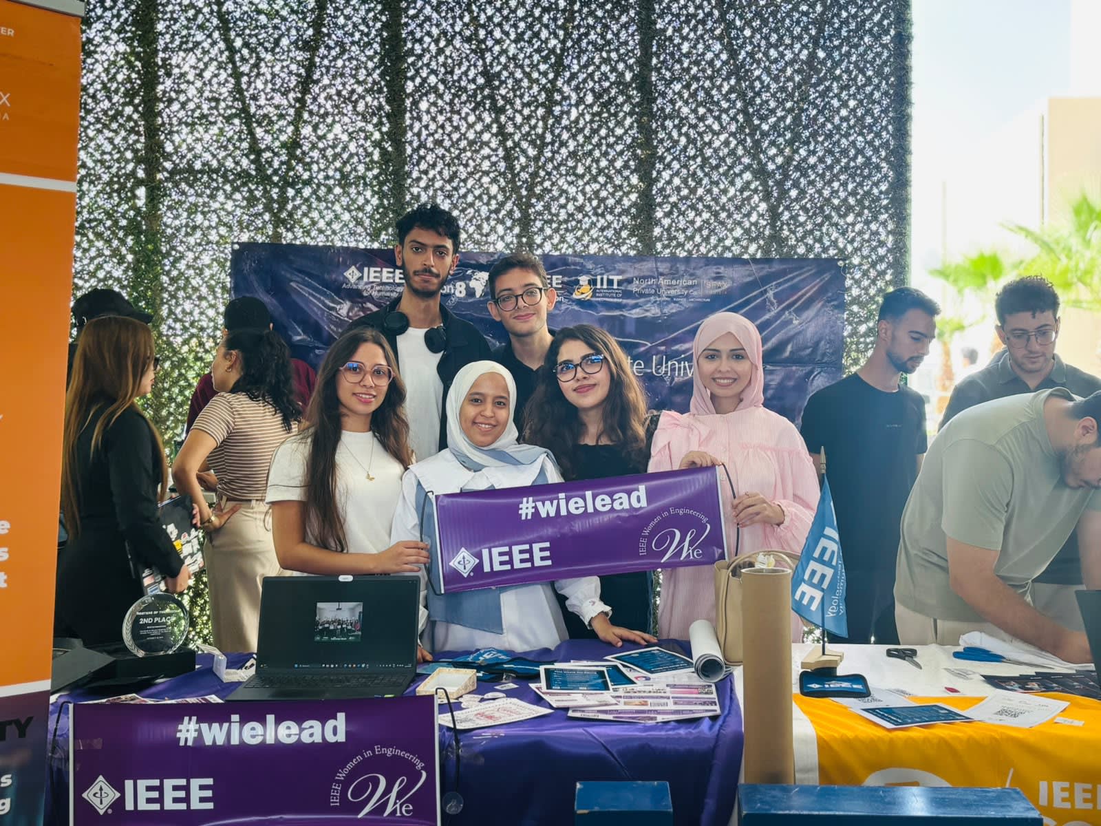 Women in engineering collaborating