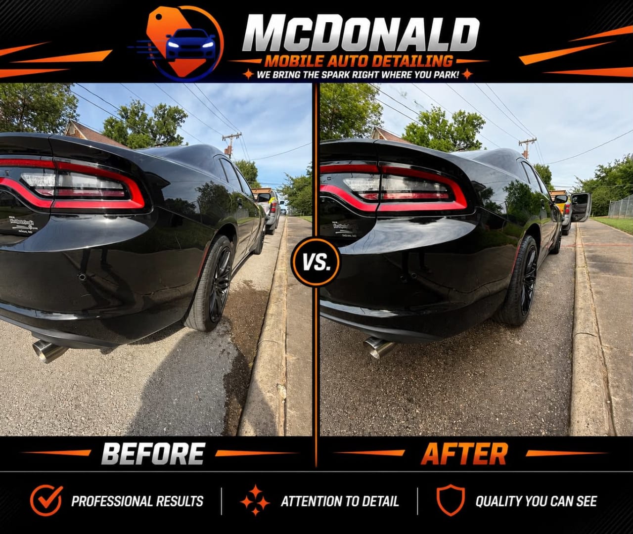 Detailed vehicle