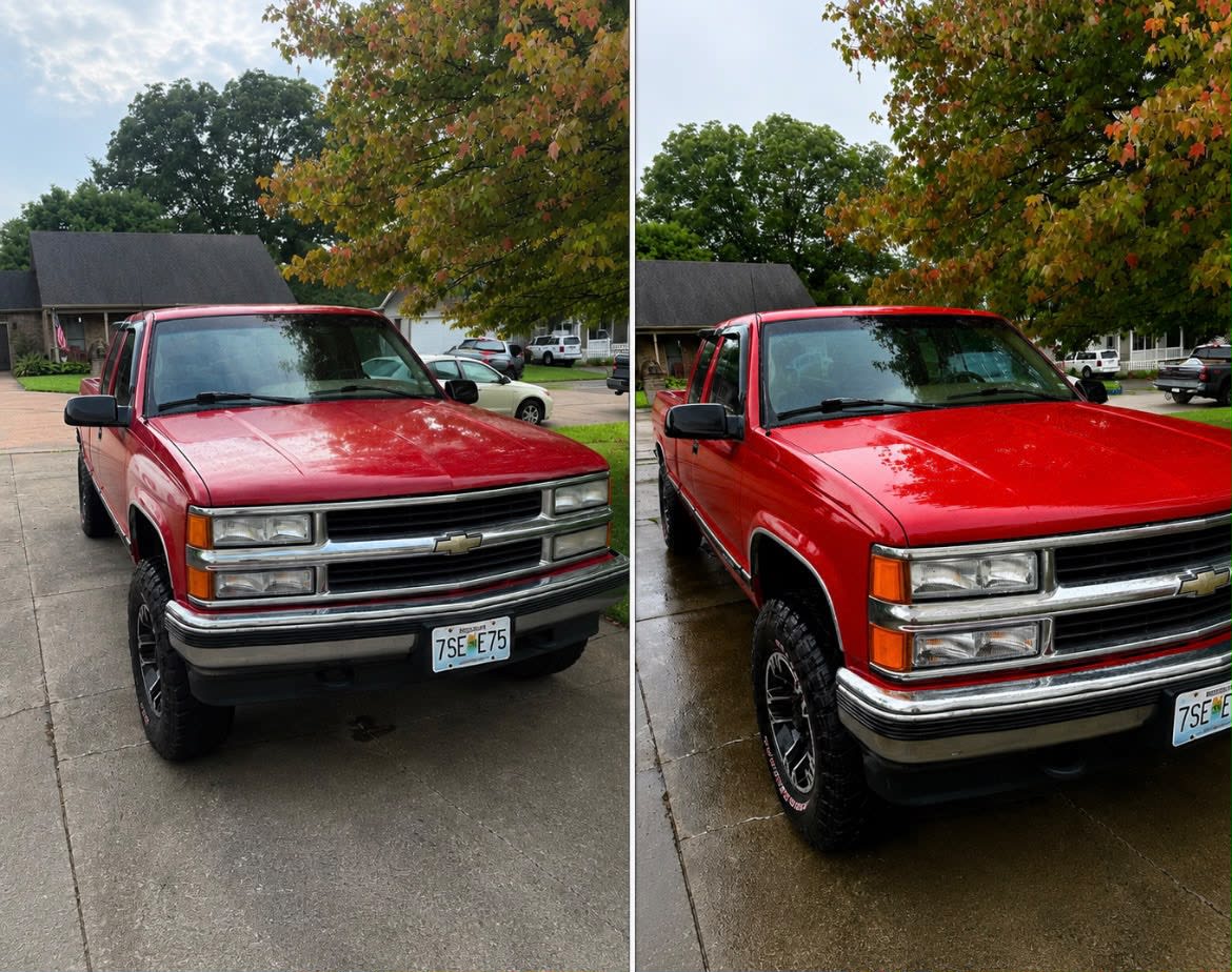 Detailed vehicle