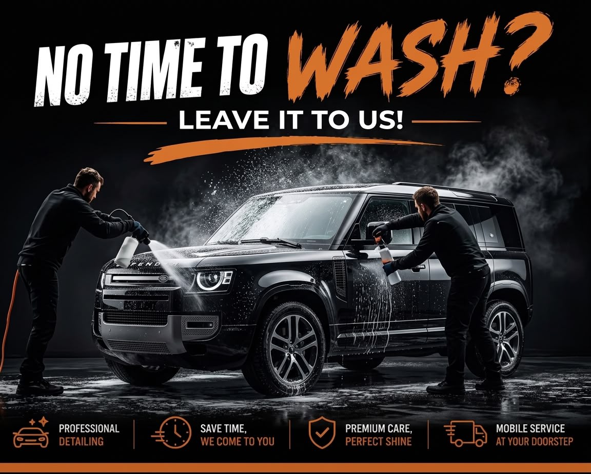 McDonald Mobile Auto Detailing detailing a vehicle