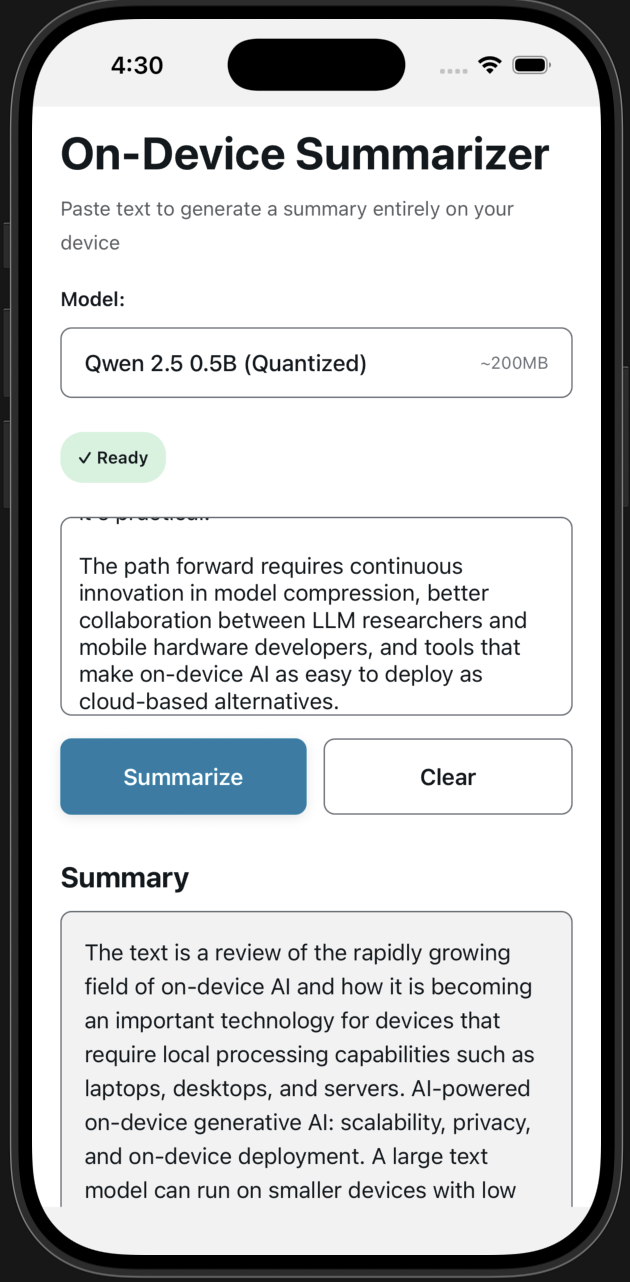 On Device Inference AI beyond the cloud: the current and future state of on-device ...