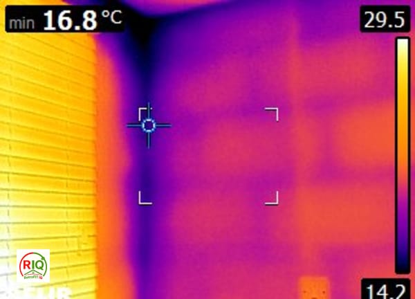 Internal wall / ceiling junction
