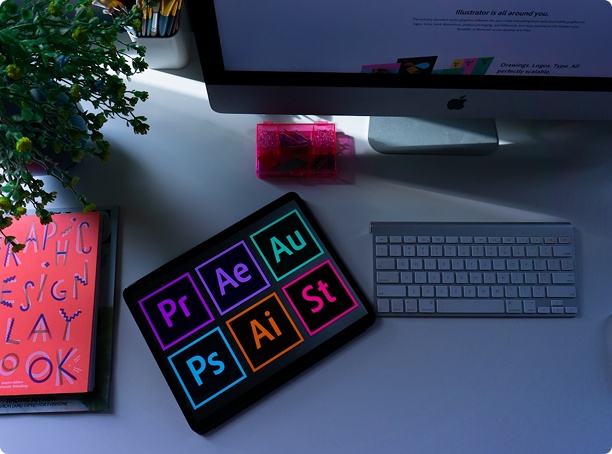 Graphic designers working on a project