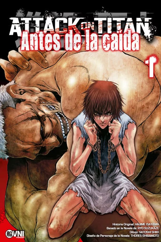 ATTACK ON TITAN: ANTES DE LA CAÍDA  Vol. 01