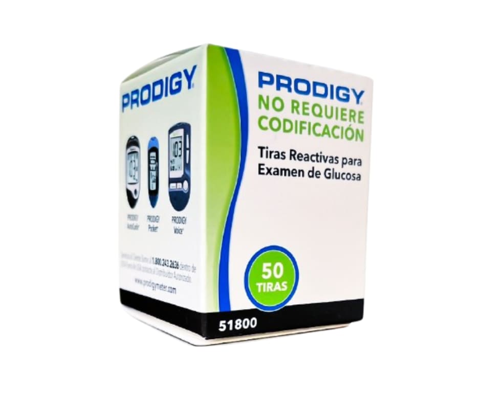 Tiras Glucómetro Prodigy