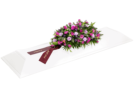 Halv kistedekoration