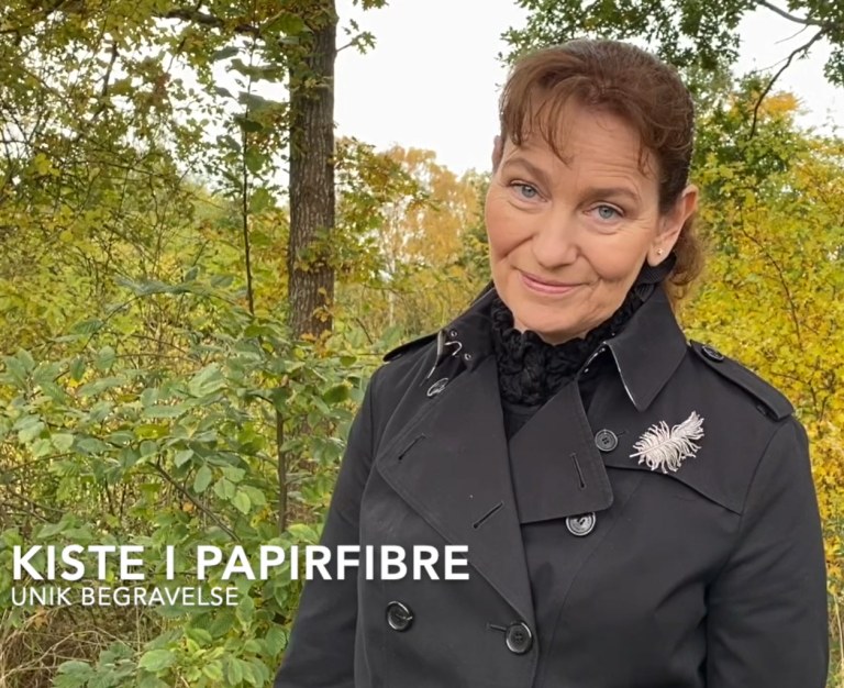 Kiste i papirfibre