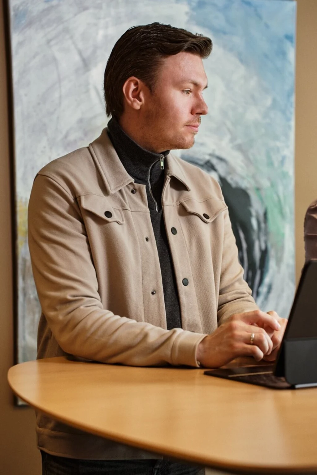 Mindebog med billeder og præstens tale – personligt minde fra begravelsen til eftertanke og erindring I Bredballe nær Vejle.