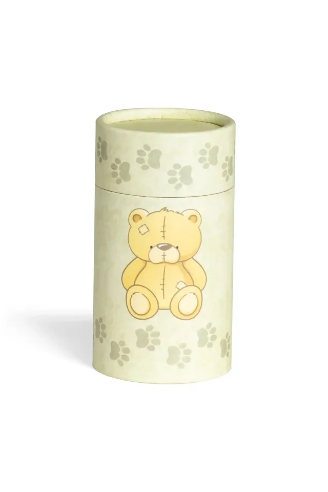 Askerør med bamsemotiv - til barn