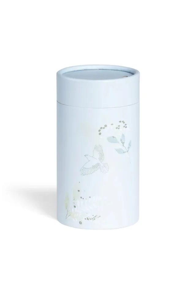 Askerør med due, lyseblå - til barn