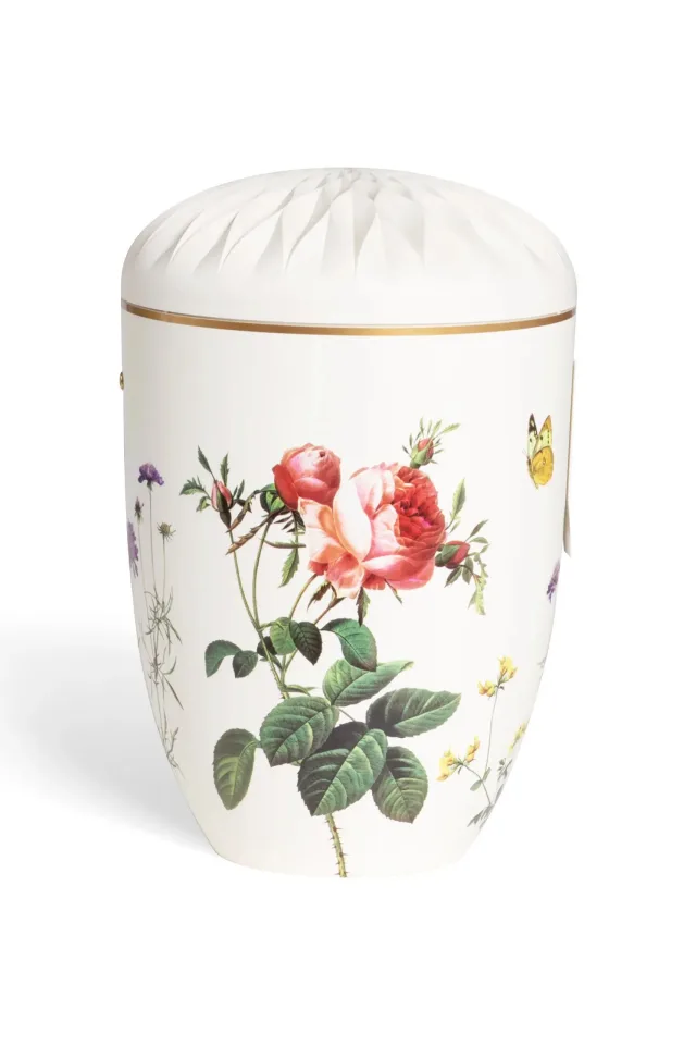 Fryd urne med blomstereng