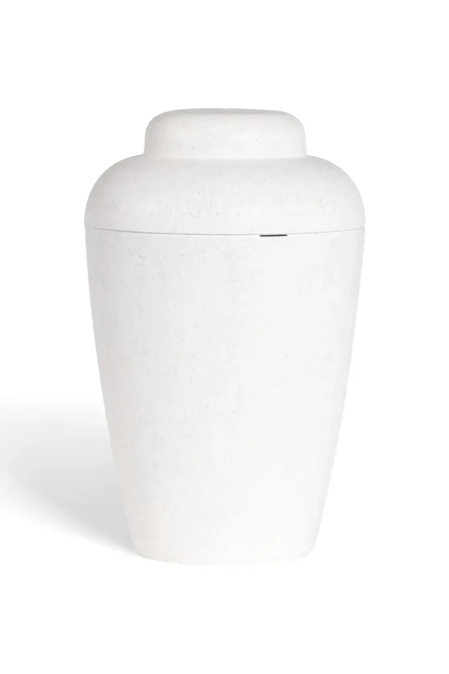 Natur urne, hvid