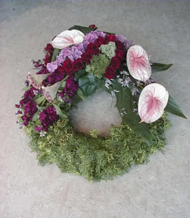 IDE 305 – KRANS. BORDAUX, LYDERØD, GRØN