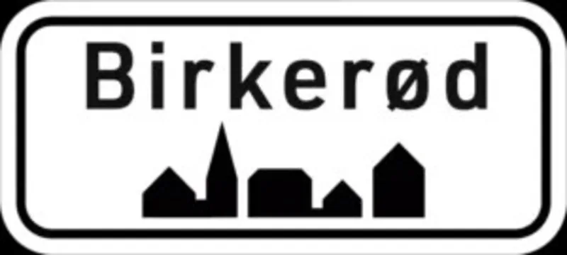 Birkerød byskilt