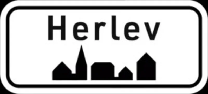 Herlev byskilt