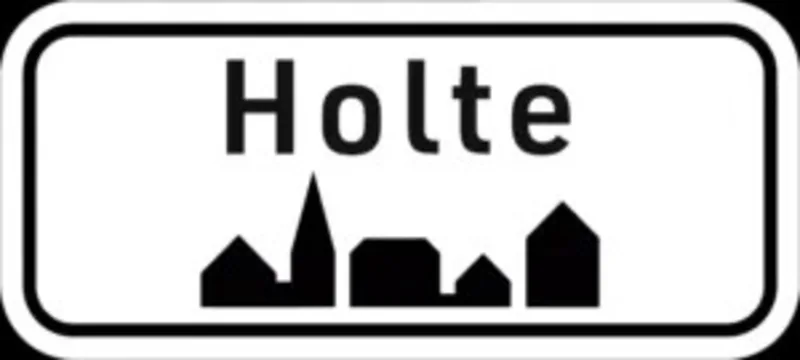Holte byskilt
