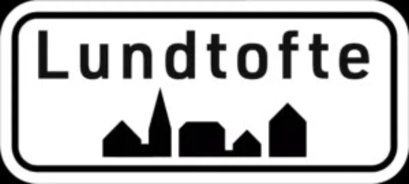 Lundtofte byskilt