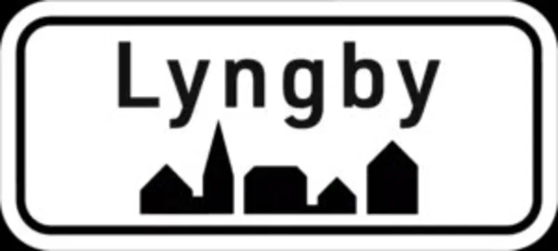 Lyngby byskilt