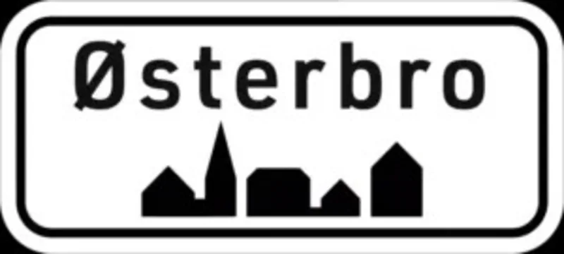 Østerbro byskilt