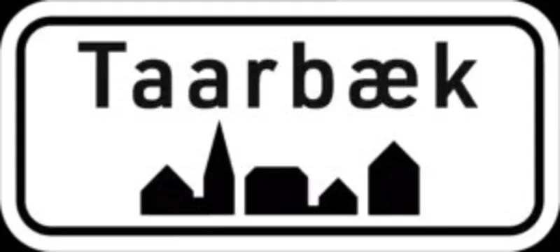 Taarbæk byskilt