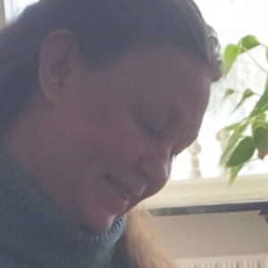 Vi fejrede vi fik ny konge med champagne 
