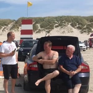 Et lille glimt fra nogle af de sommerferier, hvor bedstefar var med.