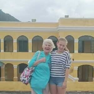 Foran det gamle fort