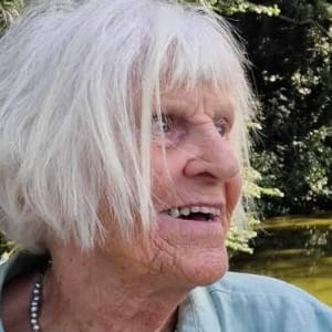 En model på en båd 2