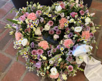 Hjerte krans blomsterdekoratørens valg 